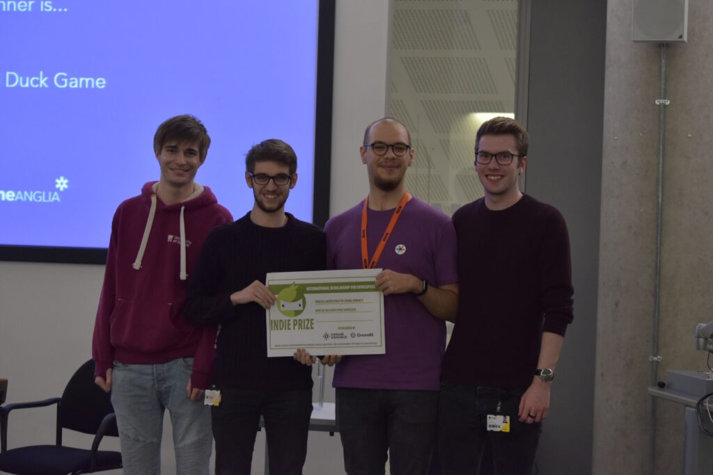 Monkey Hat Games wins Indie Prize at University of Suffolk